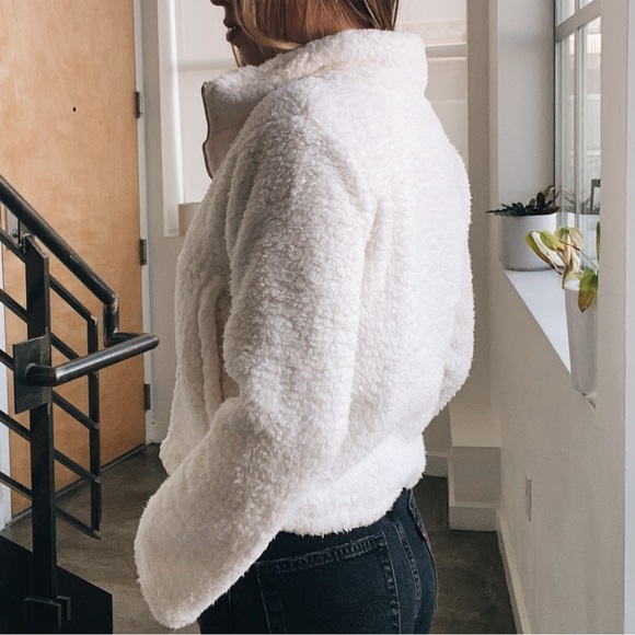 White Teddy Jacket - Picture 2 of 4